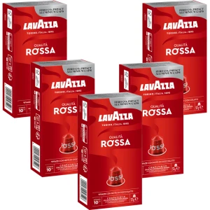 Lavazza Qualita Rossa Zestaw 5x10 kapsułek kawa Nespresso