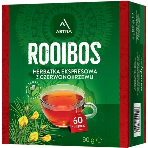 Astra Rooibos 60 torebek herbata ekspresowa czerwonokrzew