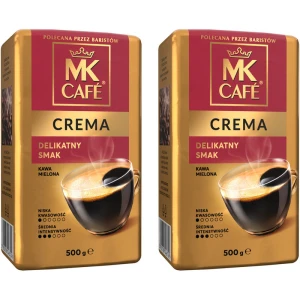 Zestaw 2x MK Cafe Crema 500g kawa mielona