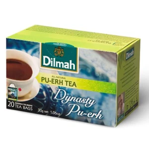Dilmah Pu-Erh Dynasty Herbata Pu-Erh 20 torebek 20x1.5g Kopertowana