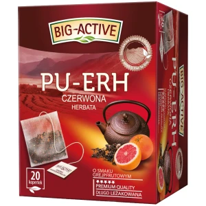 Big Active Pu-Erh Grejpfrut Herbata Expresowa Ex20