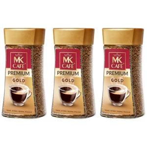 Mk Cafe Premium Gold Zestaw 3x 175g Kawa Rozpuszczalna Słoik