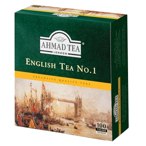 Ahmad English tea no1 ex100 herbata z zawieszką