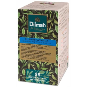 Dilmah Blueberry - Vanilla 25 herbata kopertowana