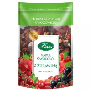 Bi Fix Napar Owocowy z Żurawiną 100g herbata z suszu owocowego