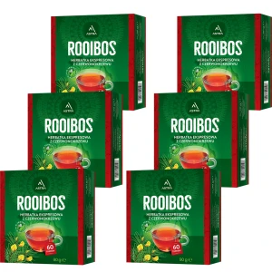 Astra Zestaw Rooibos 6 x 60 torebek herbata ekspresowa (6 x EX60)