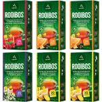 Astra Zestaw 4 Rodzaje Rooibos 6 x 20 torebek herbata ekspresowa (6 x EX20)