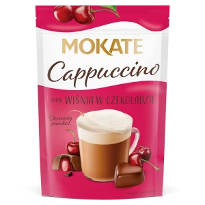 Mokate Kawa Cappucino wiśnie w czekoladzie 110g