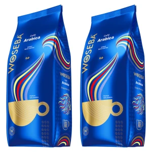 Zestaw 2x Woseba Premium Arabica 1kg kawa ziarnista