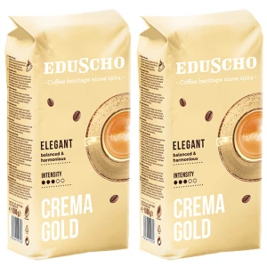 Zestaw 2x Eduscho Crema Gold 1000g kawa ziarnista