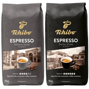 Tchibo Espresso Milano Style 1kg + Sicilia Style 1kg - ZESTAW 2kg kawa ziarnista